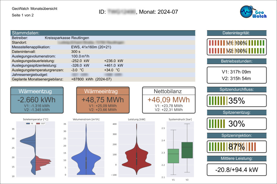 Monitoring Report (S1)